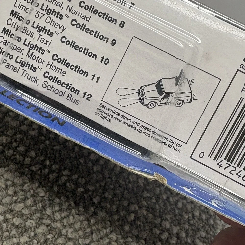 Micro Machines Micro Lights Collection #1 Chrysler Turbine VINTAGE Sealed